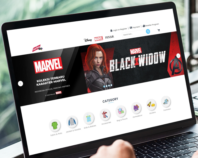 JAVATEKNO - Kolaborasi dengan Walt Disney Company, Custom.id Siap Rilis Produk Ikonik Marvel
