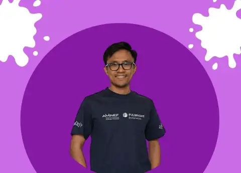 THE INDONESIAN MAN TEACHING BAHASA INDONESIA AT HARVARD