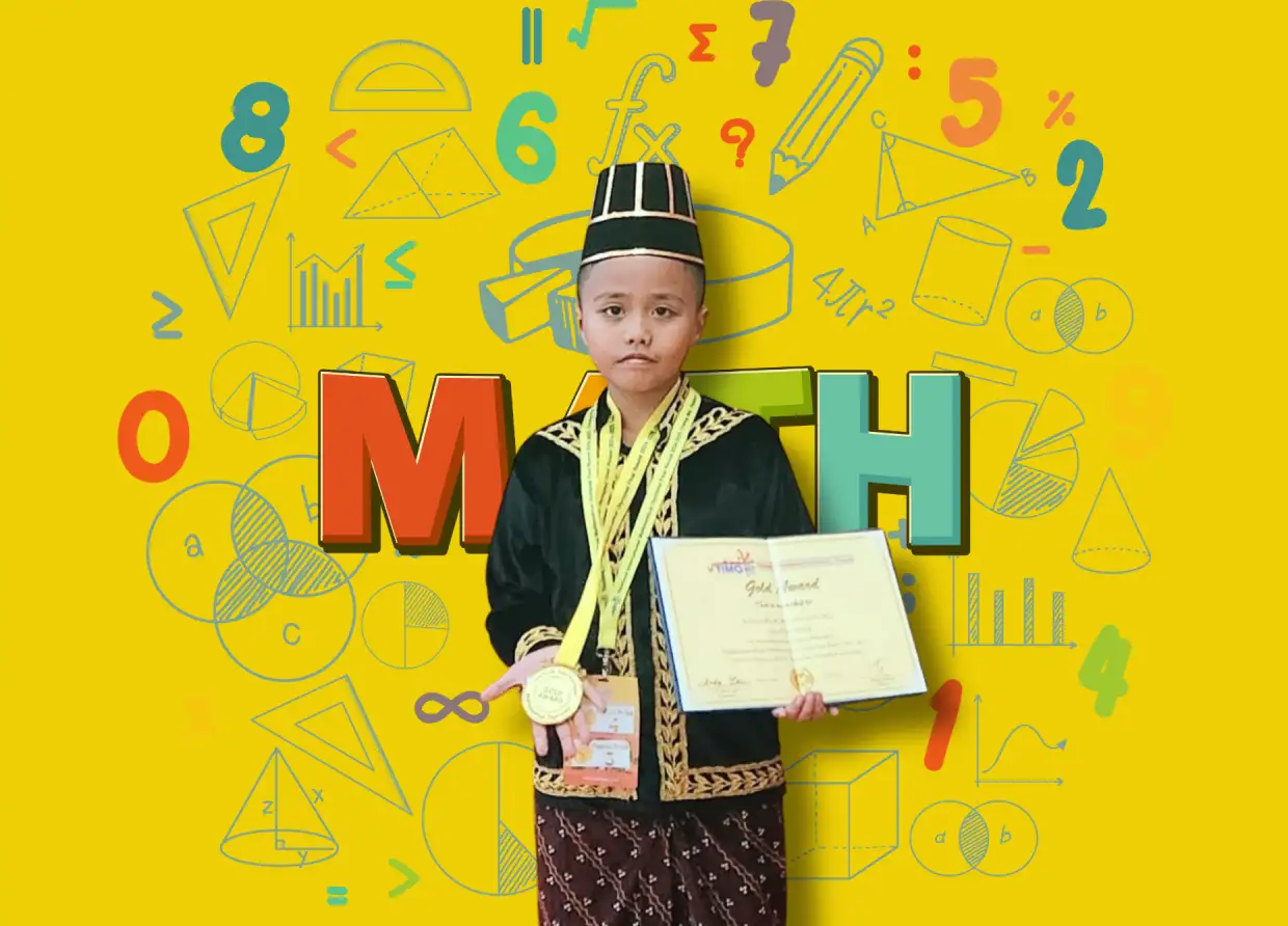 YOUNG INDONESIAN MATH PRODIGY SHINES AT THAILAND INTERNATIONAL MATHEMATICAL OLYMPIAD