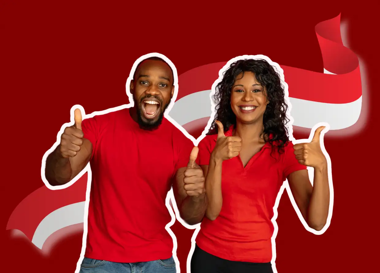 FOREIGN VISITORS JOIN THE FUN IN INDONESIAN INDEPENDENCE DAY TRADITION