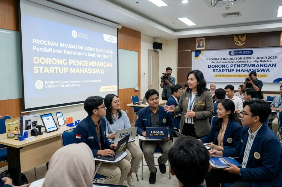 JAVATEKNO MITRA SOLUSI - Dorong Startup Mahasiswa, PASINBIS UNAIR