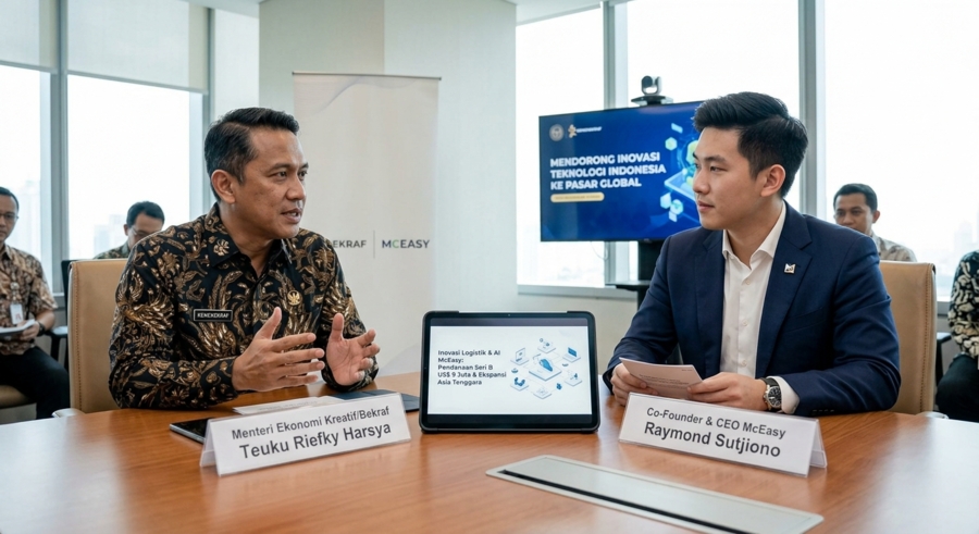 JAVATEKNO - Transformasi Berbasis AI, McEasy Buktikan Startup Indonesia Siap Unjuk Gigi