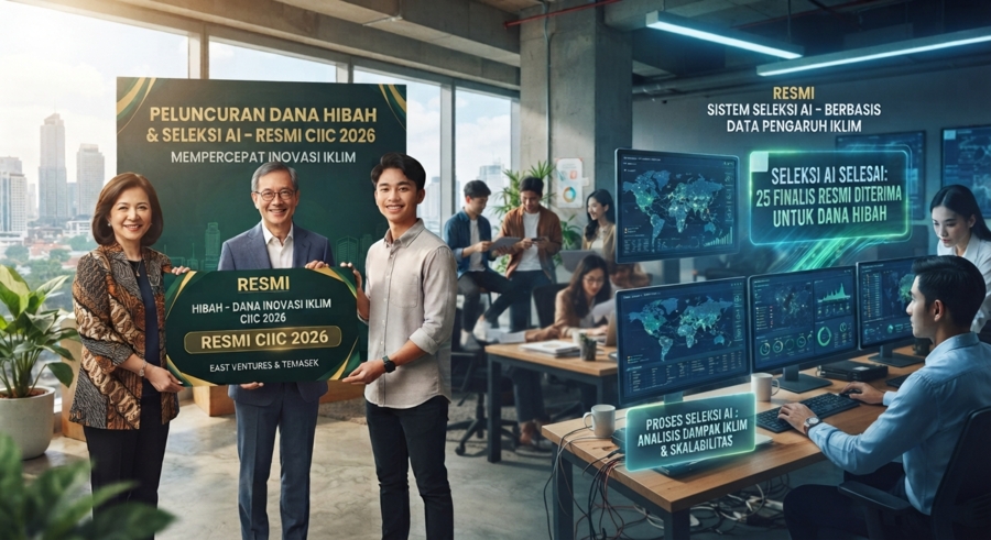 JAVATEKNO - Bukan Ekuitas, CIIC 2026 Kucurkan Hibah Rp15 Miliar dan AI untuk Saring Inovasi Iklim