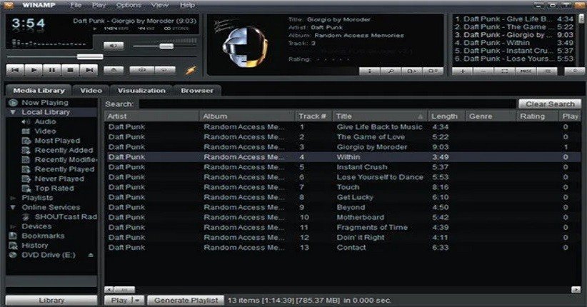 JAVATEKNO MITRA SOLUSI - Awal Perilisan hingga Resmi Ditutup, Kini Winamp Bangkit dengan Logo Baru dan  Pembaruan Platformnya