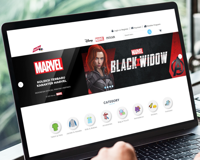 JAVATEKNO MITRA SOLUSI - Kolaborasi dengan Walt Disney Company, Custom.id Siap Rilis Produk Ikonik Marvel