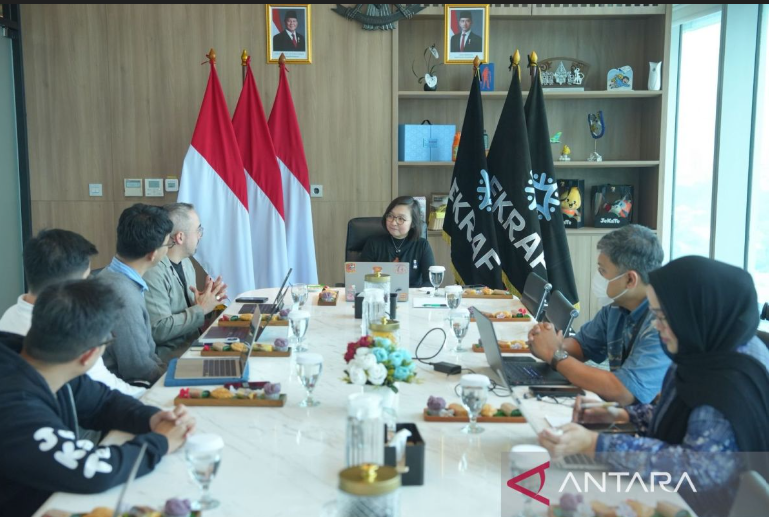 JAVATEKNO MITRA SOLUSI - Perkuat Ekosistem Digital, Kemenekraf Jajaki Kerja Sama Pendanaan dengan Amvesindo
