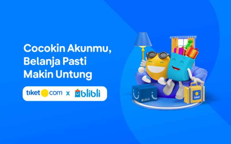 JAVATEKNO MITRA SOLUSI - Sinergi Blibli dan Tiket.com Hadirkan Pengalaman Belanja dan Online Travel Agent yang Pertama di Indonesia