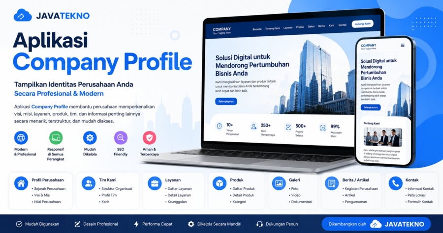 Company Profile Website